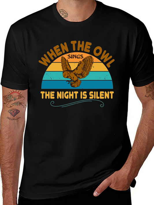 When The Owl Sings T-Shirt