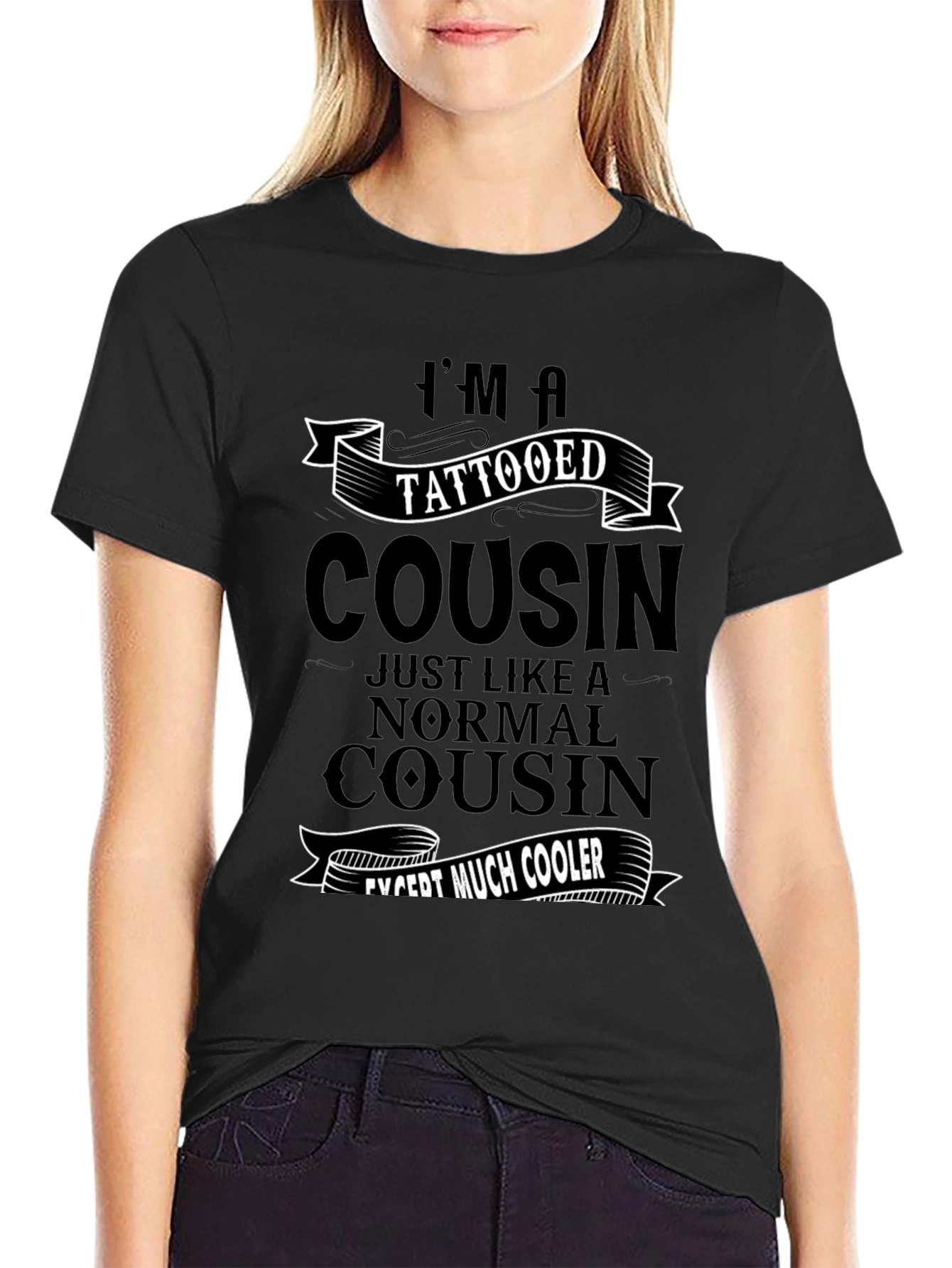Tattooed Cousin Graphic T-Shirt