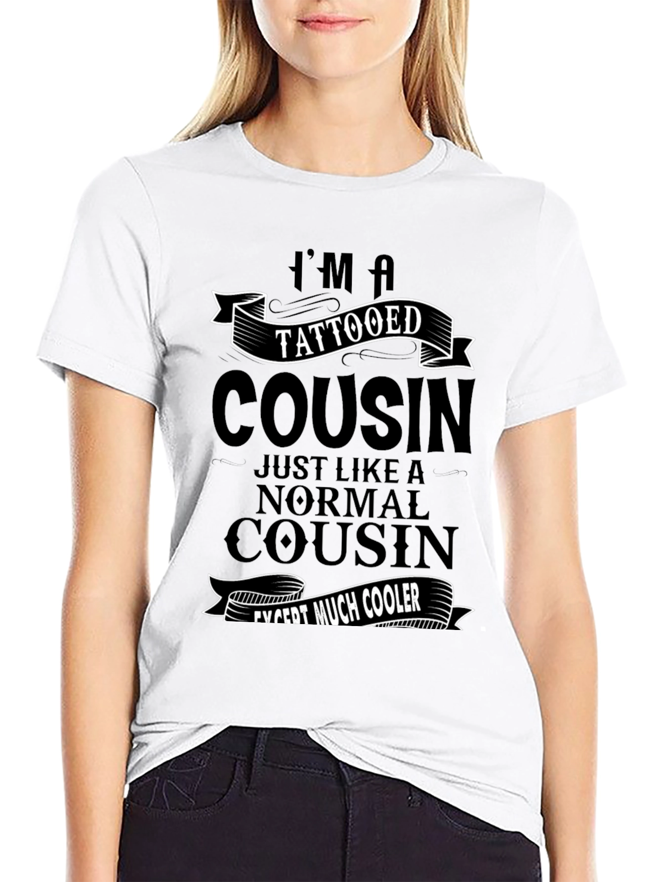 Tattooed Cousin Graphic T-Shirt