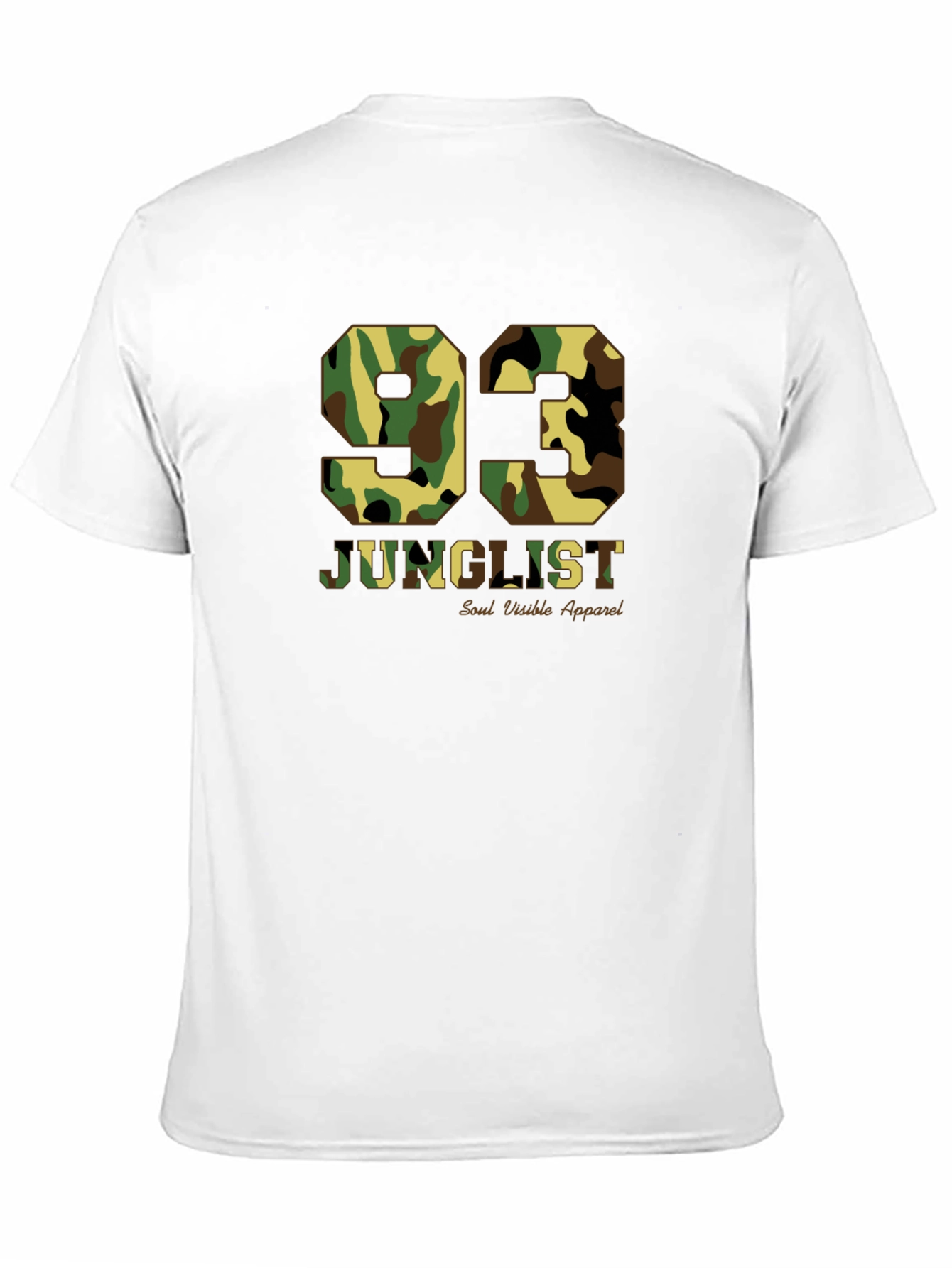 Camo 93 Junglist Black T-Shirt