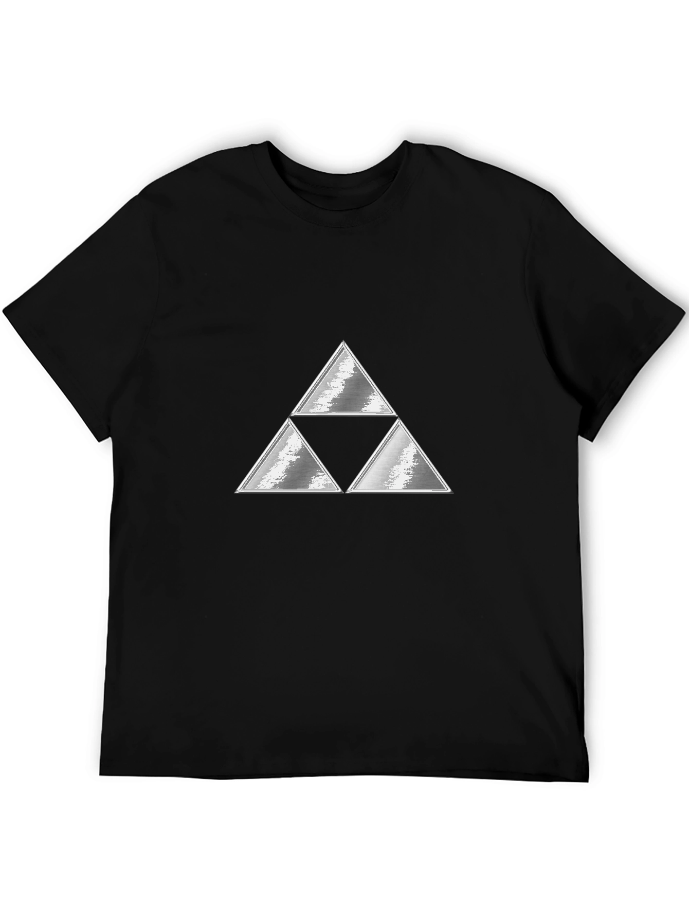 Triforce Graphic Tee - Black Zelda Shirt
