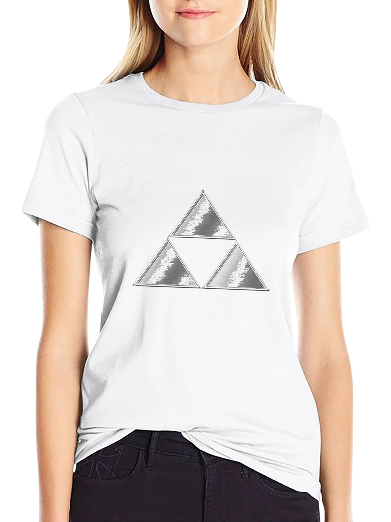 Triforce Graphic Tee - Black Zelda Shirt