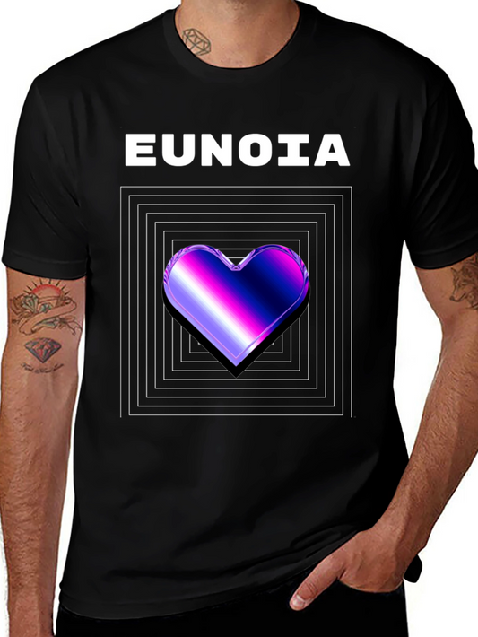 Eunoia Heart Graphic Tee - Stylish & Unique