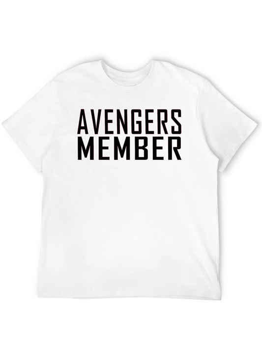 Avengers Member Crew Neck T-Shirt