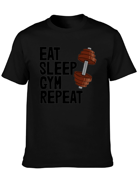 Eat Sleep Gym Repeat T-Shirt