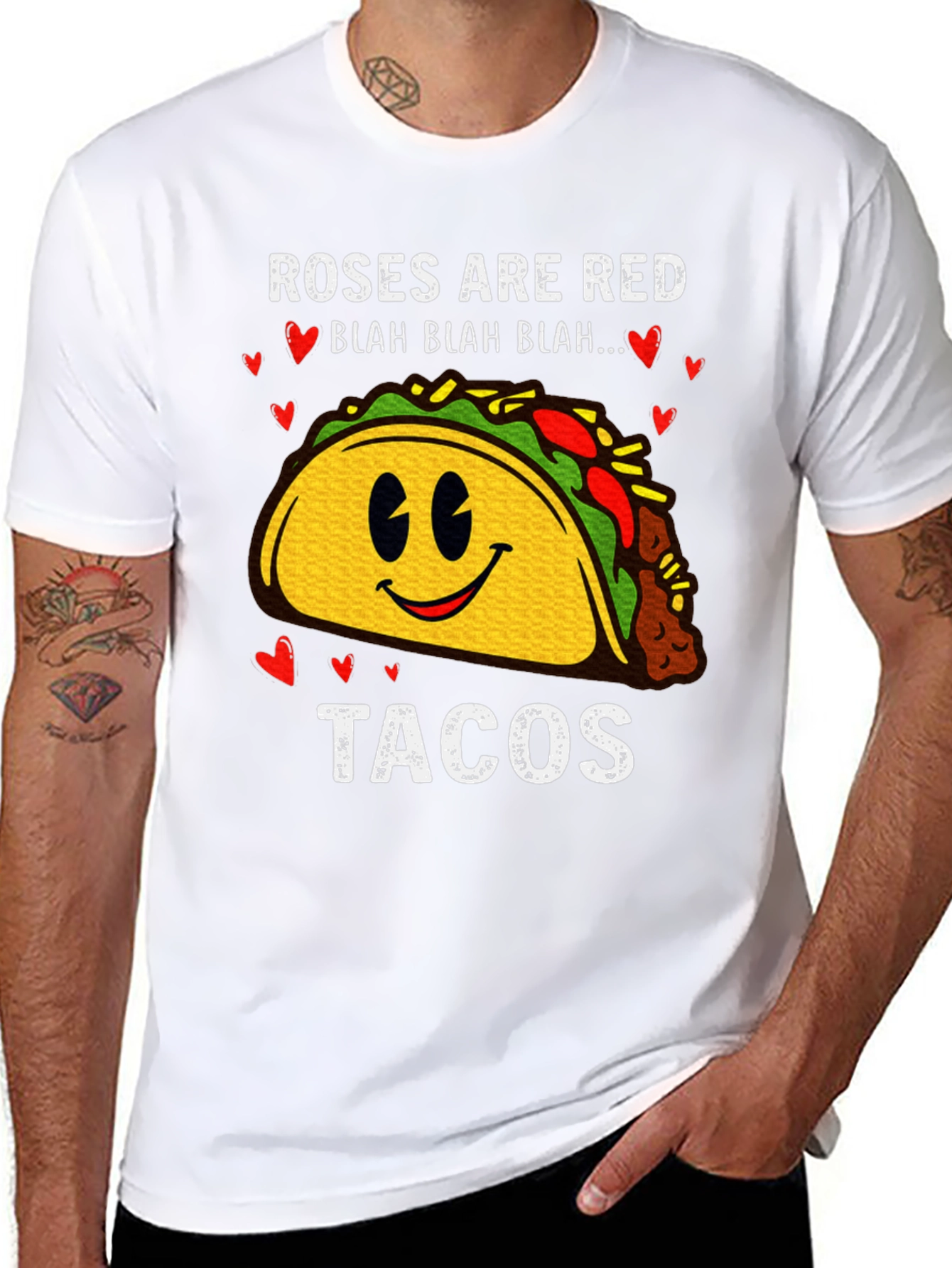 Roses are Red Tacos T-Shirt