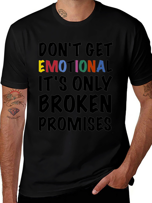 Emotional Broken Promises T-Shirt Graphic Tee
