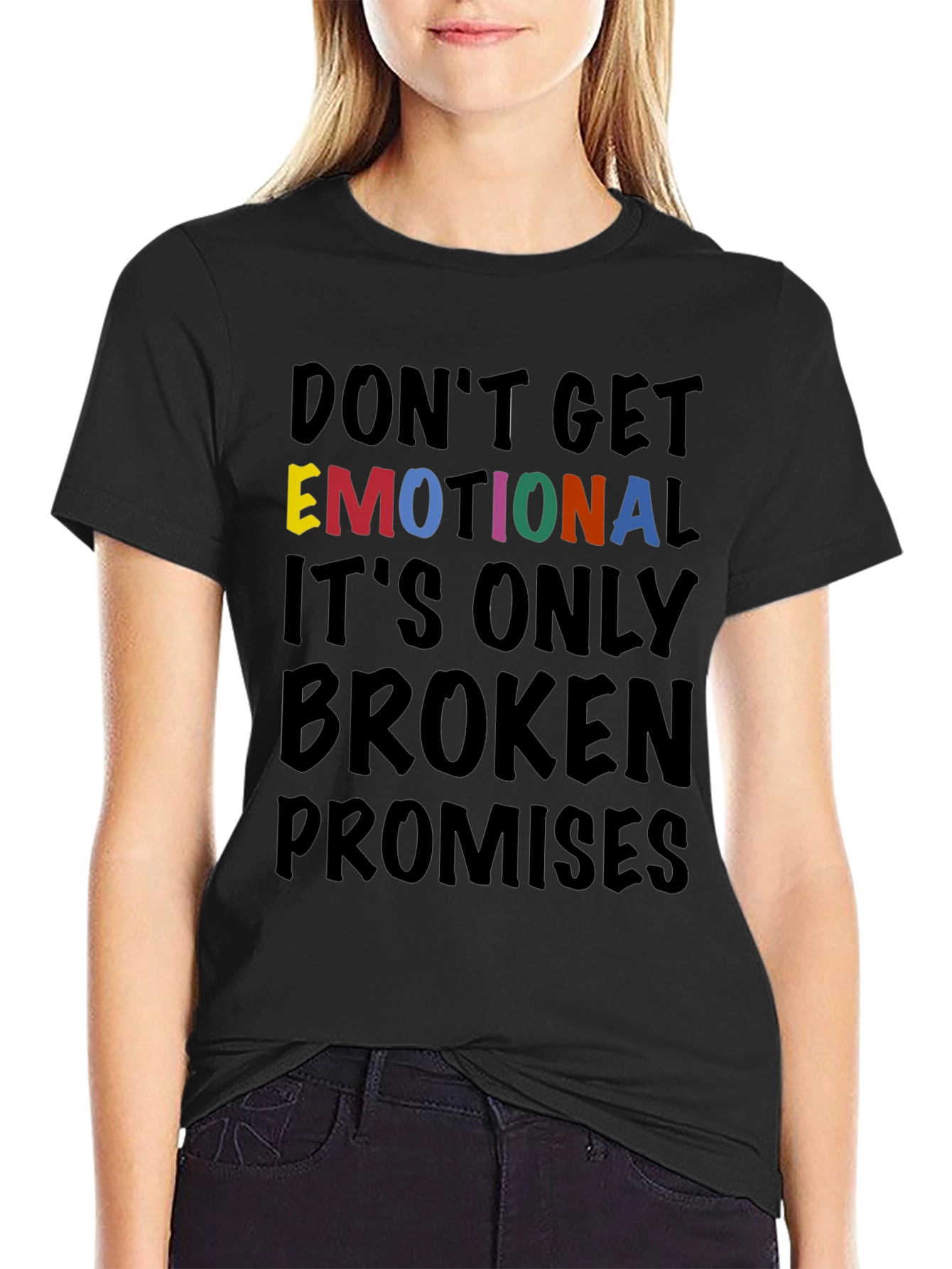 Emotional Broken Promises T-Shirt Graphic Tee