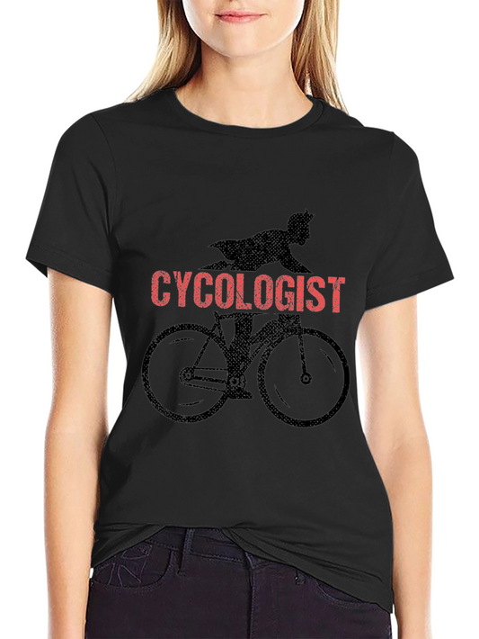 Cycologist Graphic T-Shirt - Cycling Lover Gift