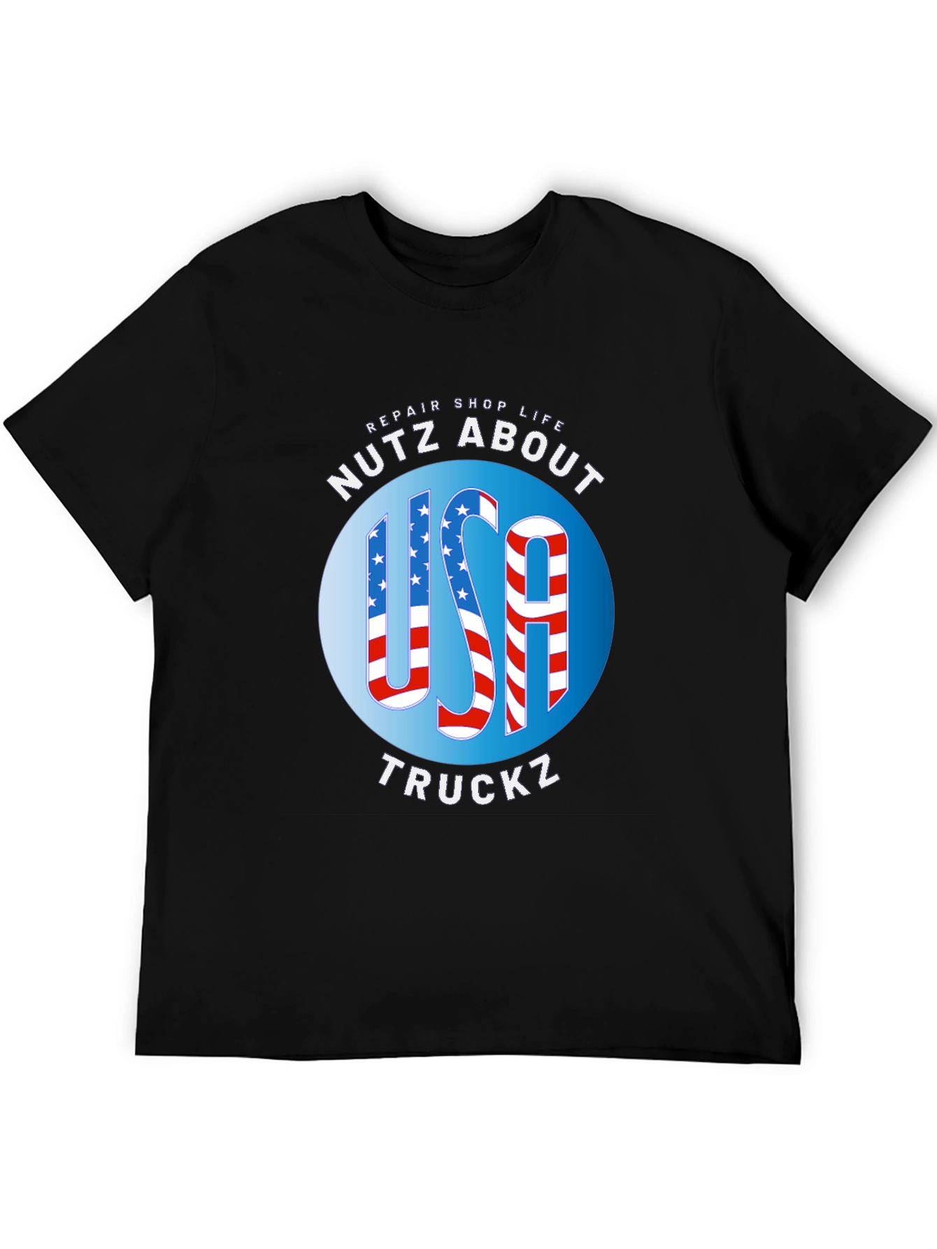 USA Truckz Patriotic Graphic Tee