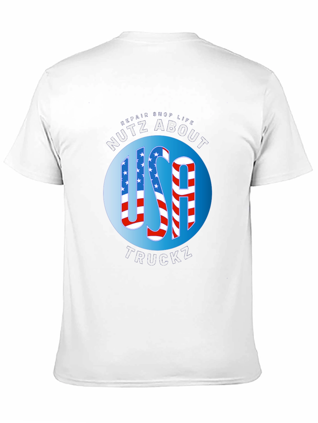 USA Truckz Patriotic Graphic Tee