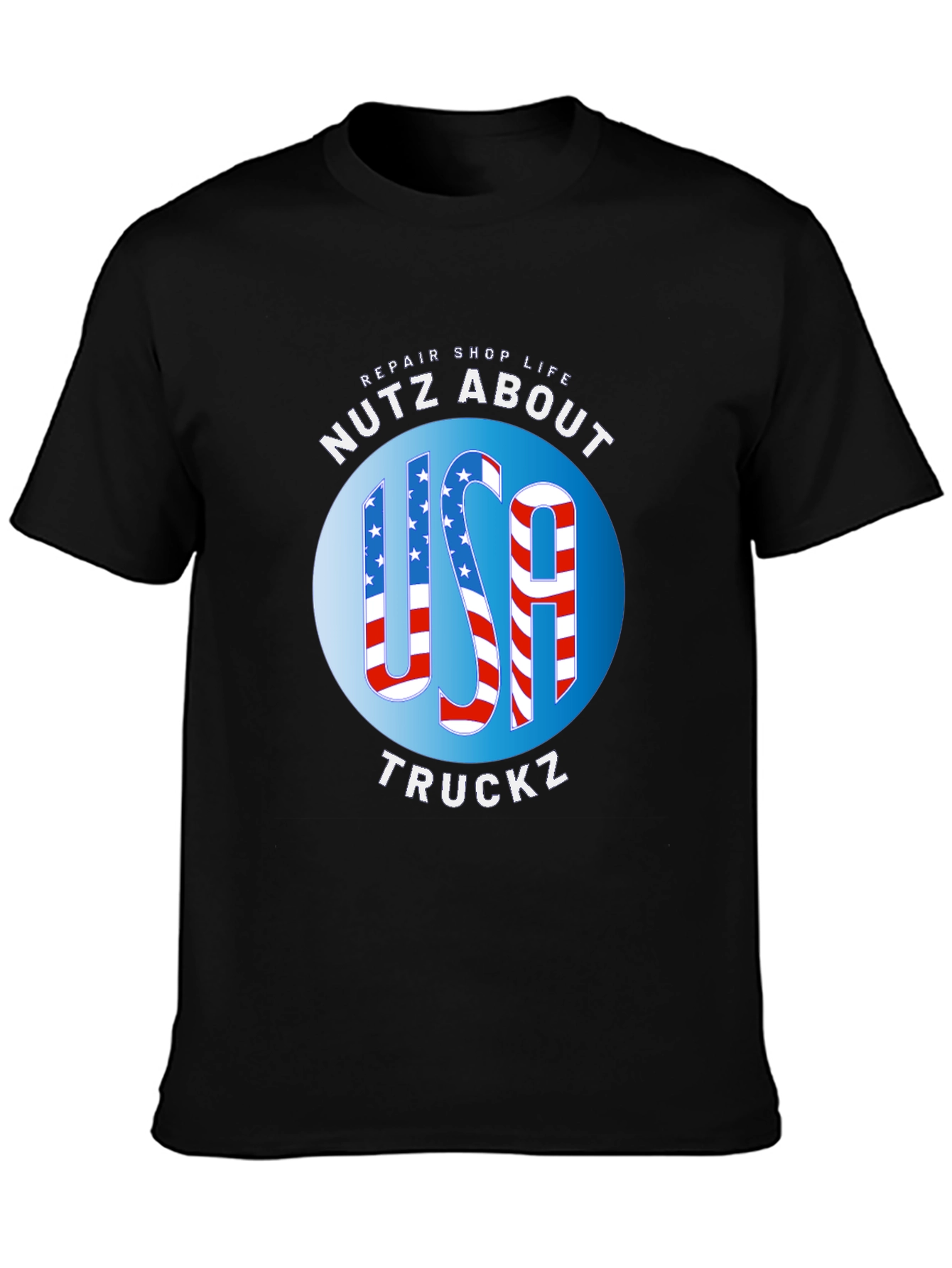 USA Truckz Patriotic Graphic Tee