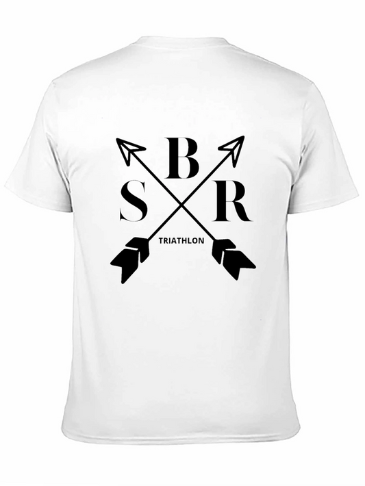 BSR Triathlon Black T-Shirt Arrows