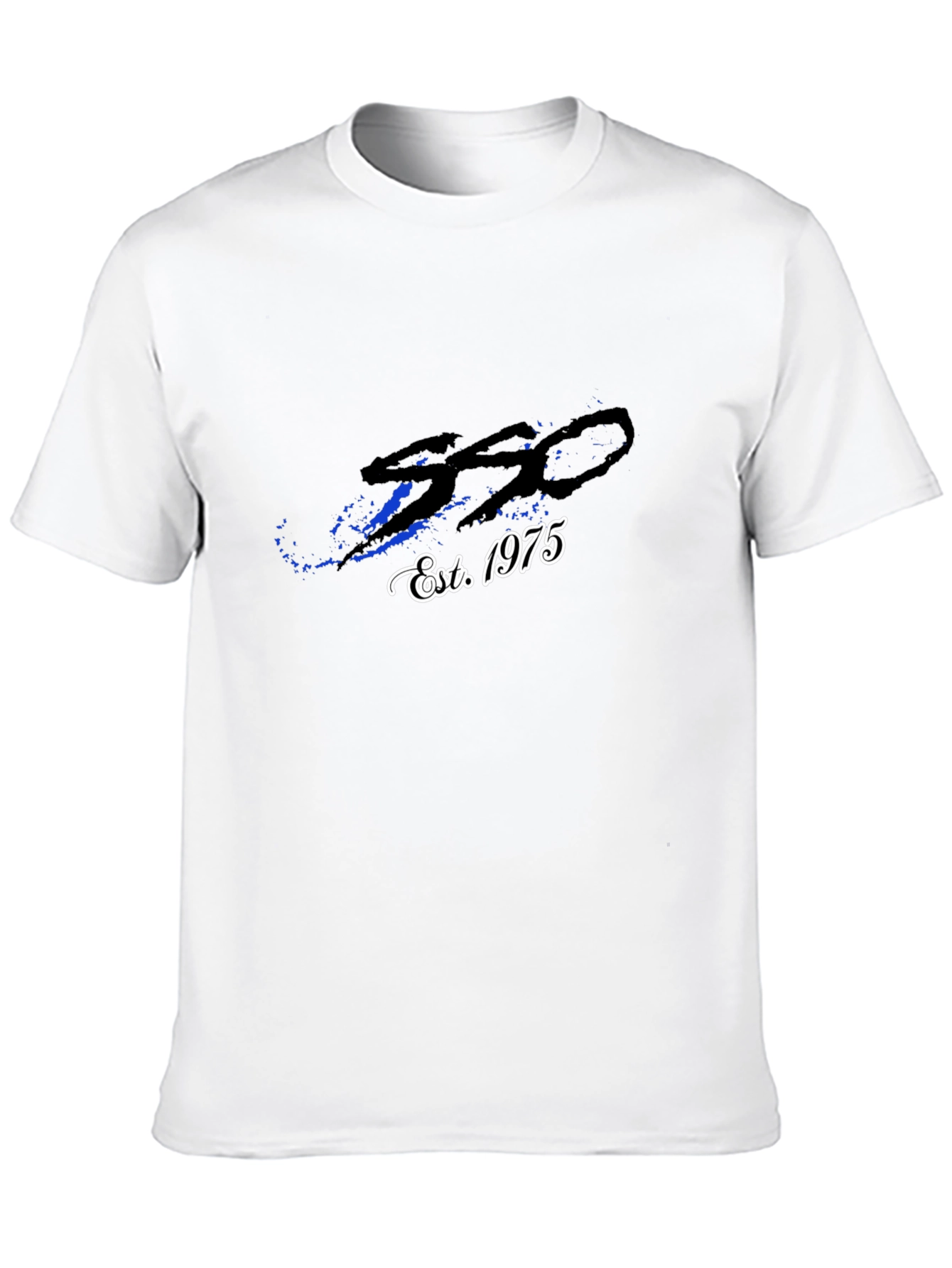 550 Est. 1975 Graphic Black T-Shirt