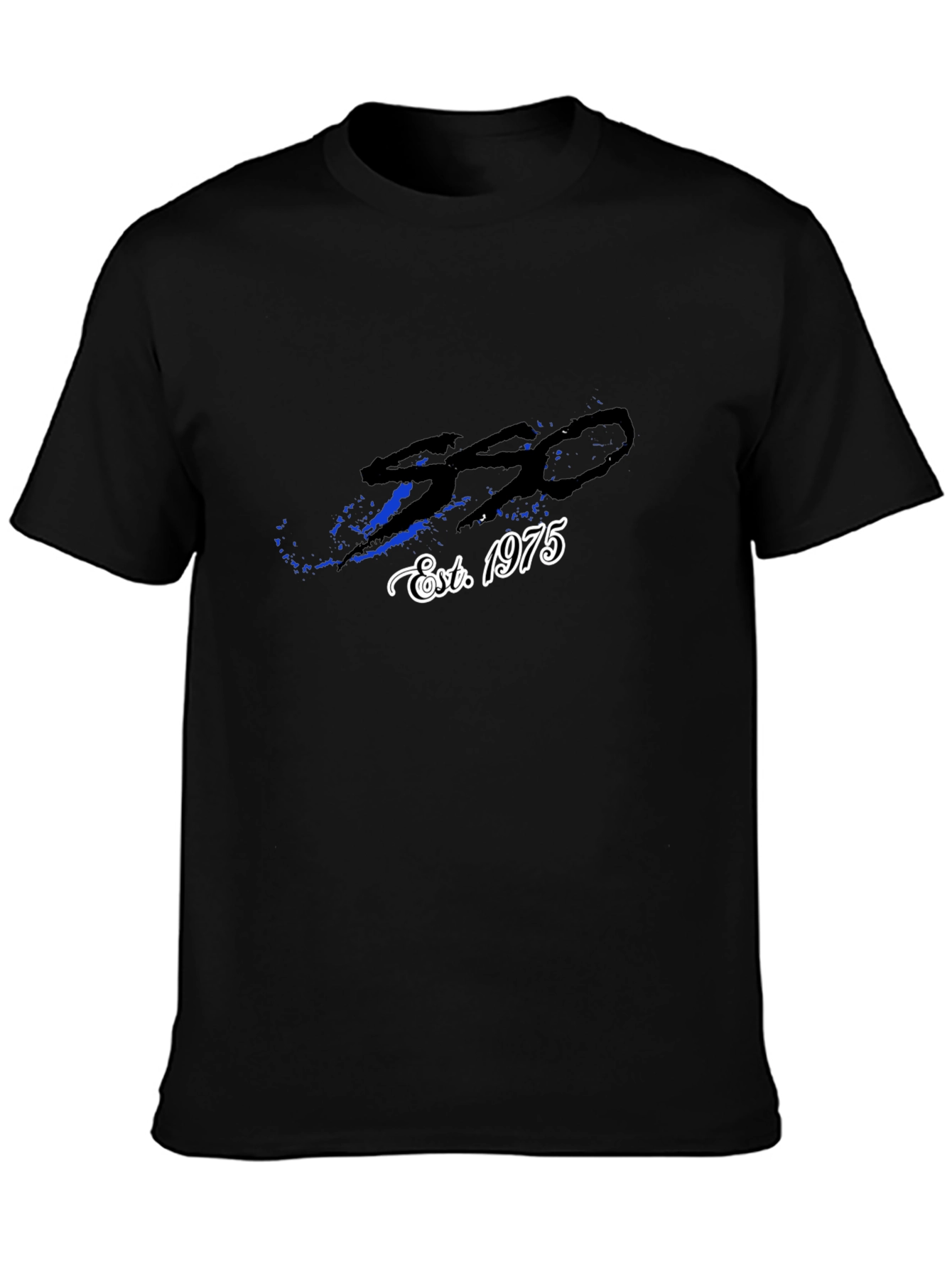 550 Est. 1975 Graphic Black T-Shirt