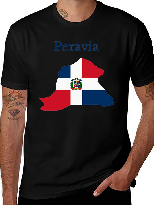 Peravia Dominican Republic Flag T-Shirt
