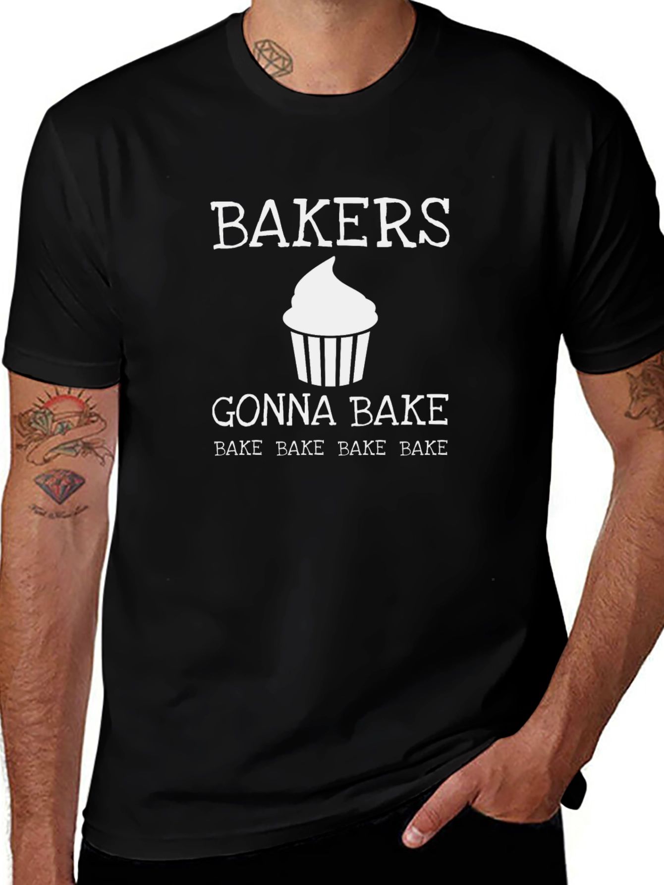 Bakers Gonna Bake T-Shirt - Funny Cupcake Tee