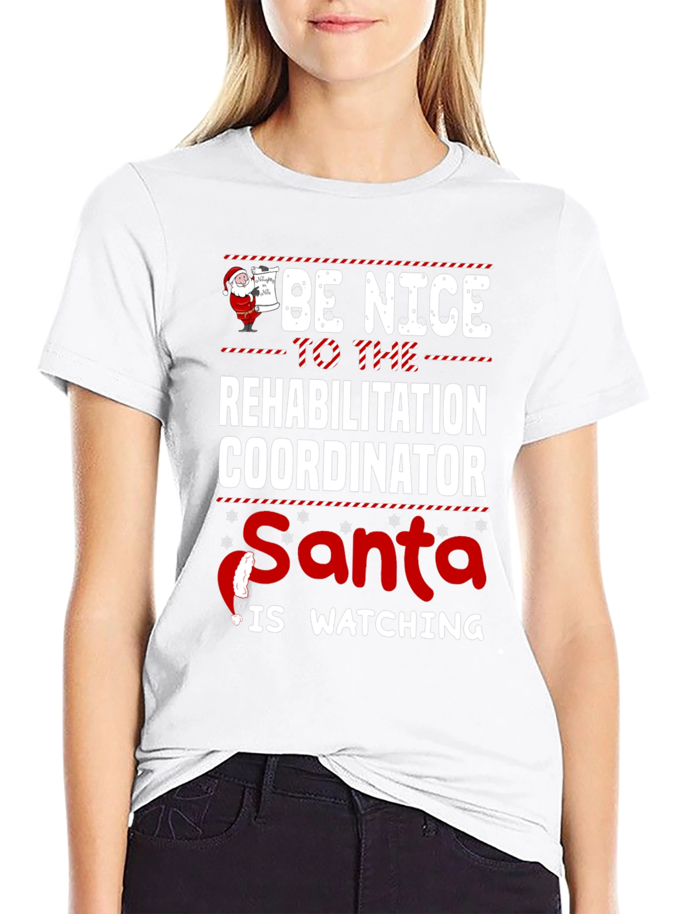 Funny Rehabilitation Coordinator Christmas T-Shirt