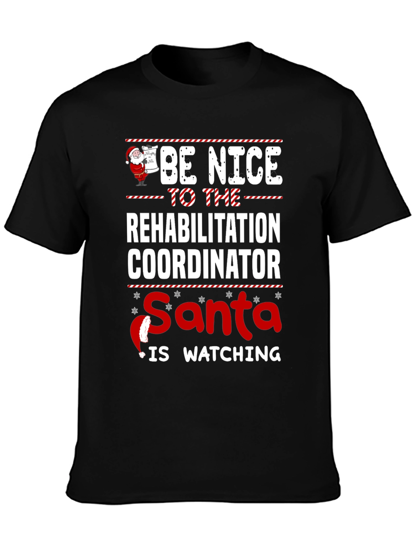 Funny Rehabilitation Coordinator Christmas T-Shirt