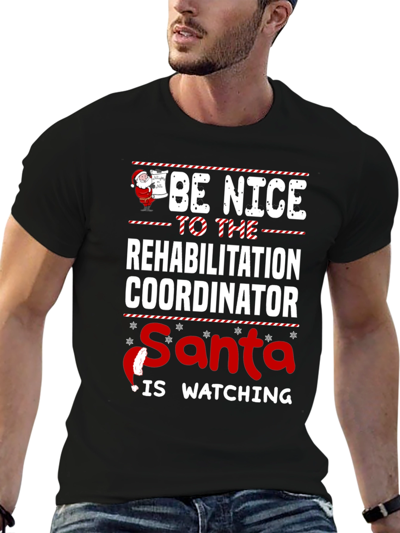 Funny Rehabilitation Coordinator Christmas T-Shirt