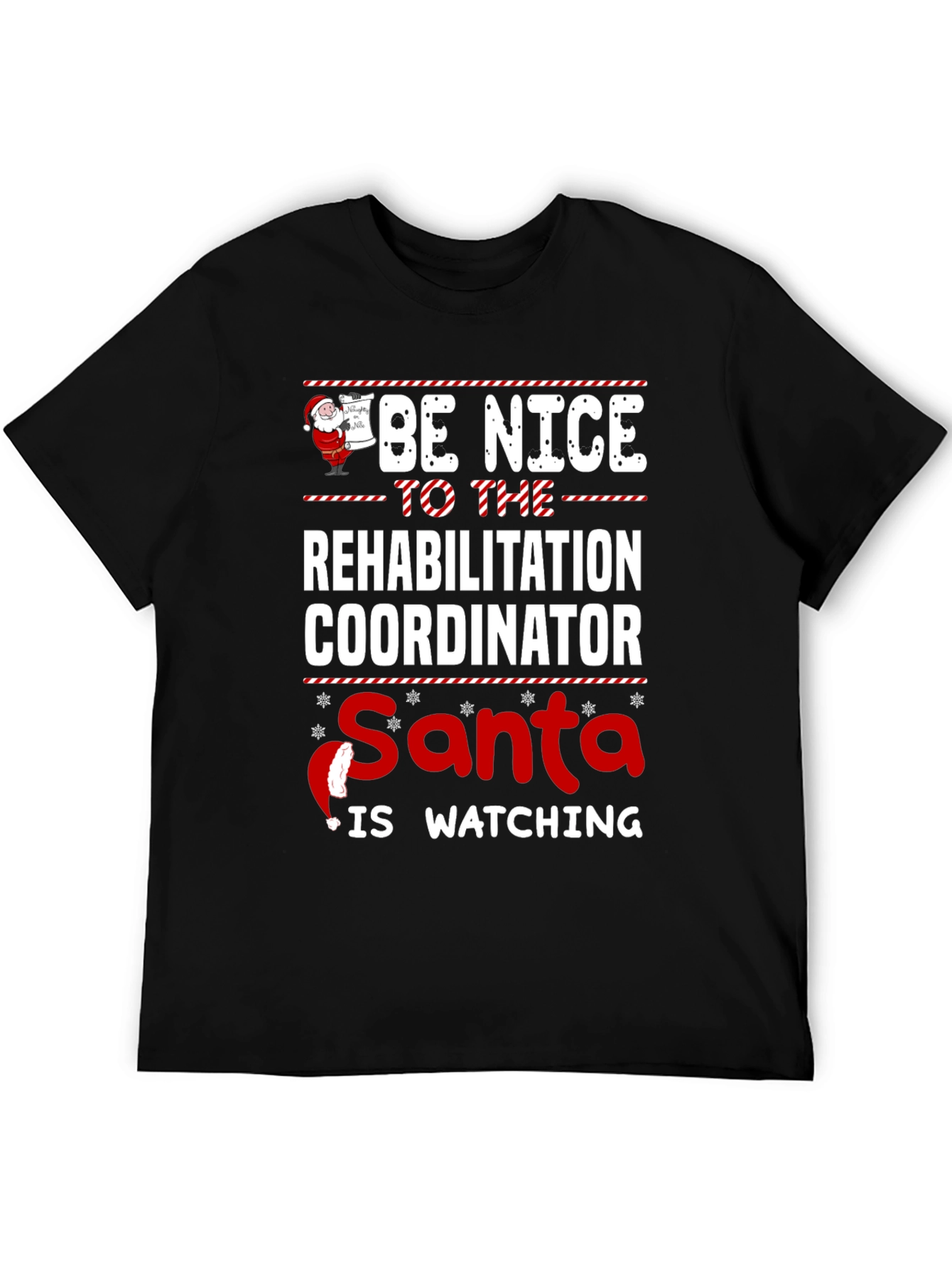 Funny Rehabilitation Coordinator Christmas T-Shirt