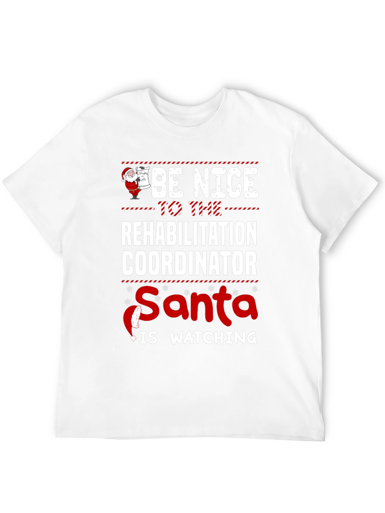 Funny Rehabilitation Coordinator Christmas T-Shirt