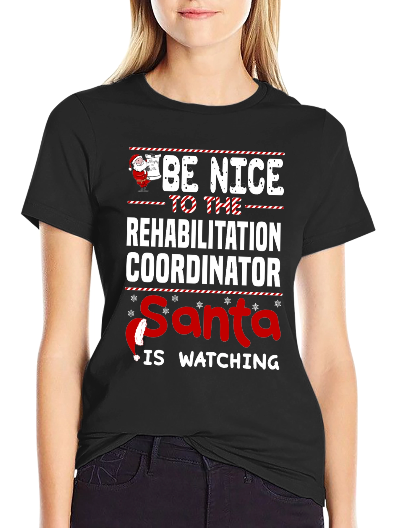 Funny Rehabilitation Coordinator Christmas T-Shirt