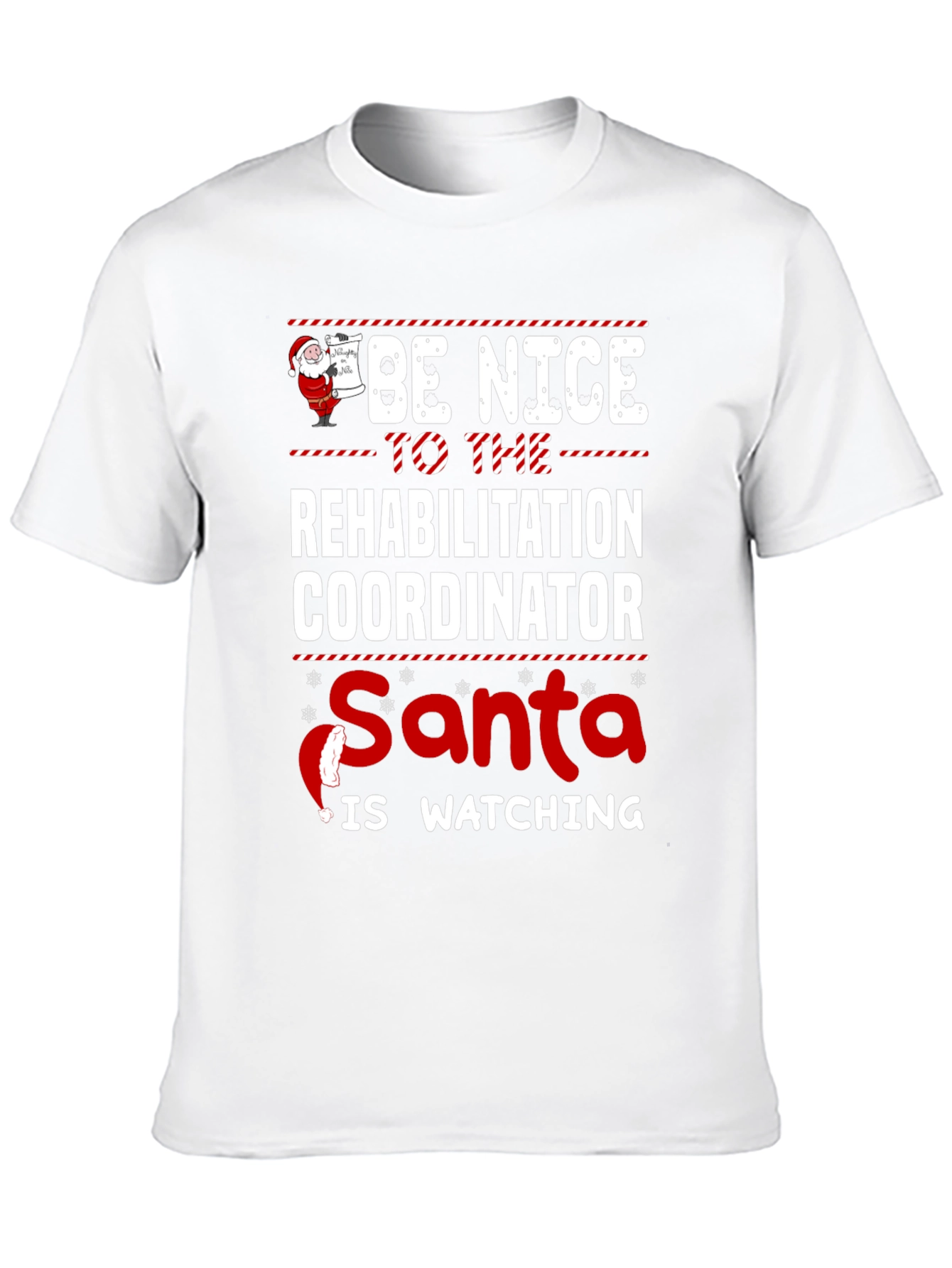 Funny Rehabilitation Coordinator Christmas T-Shirt