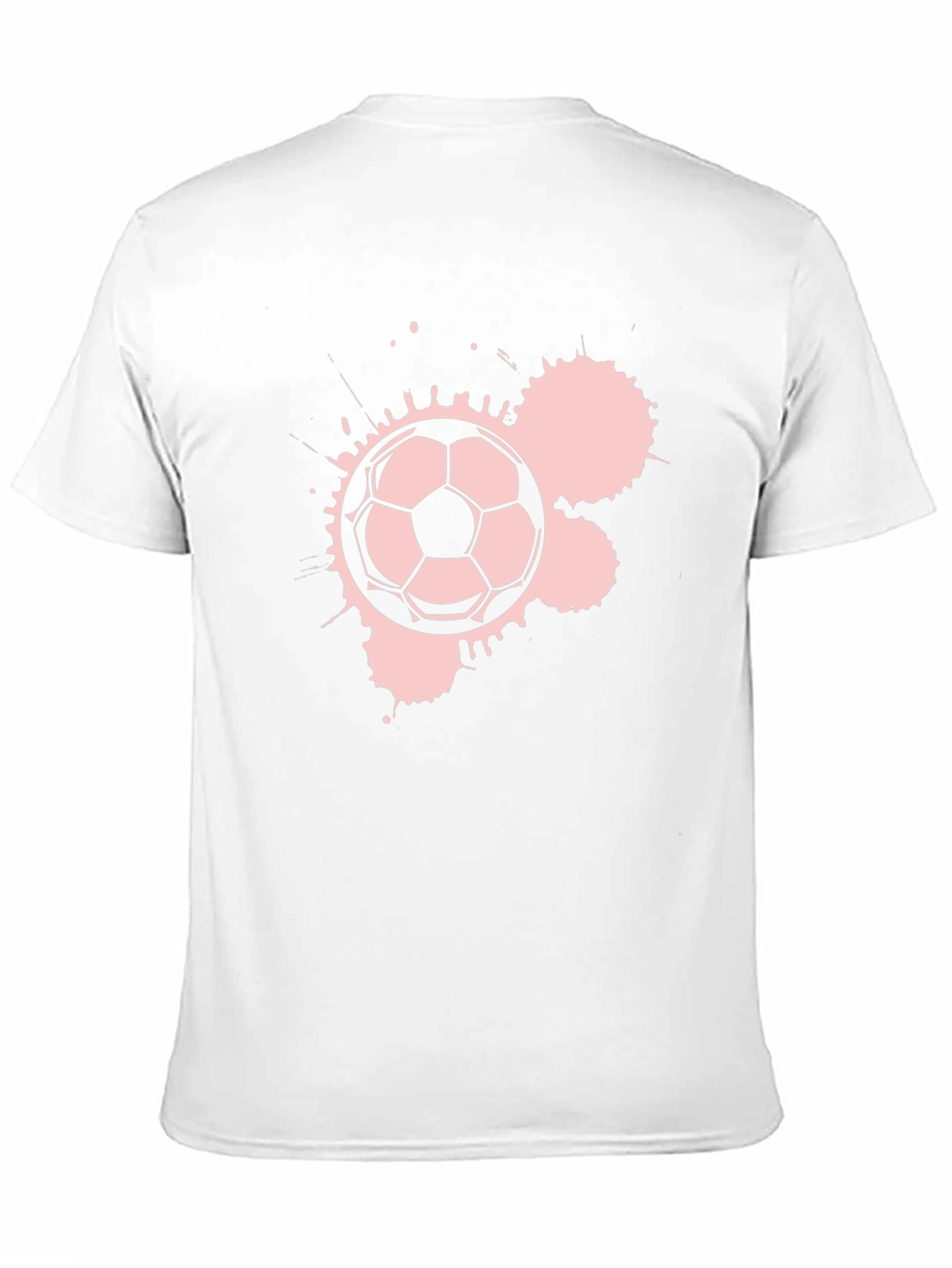 Soccer Splatter Tee - Black Cotton Graphic T-Shirt