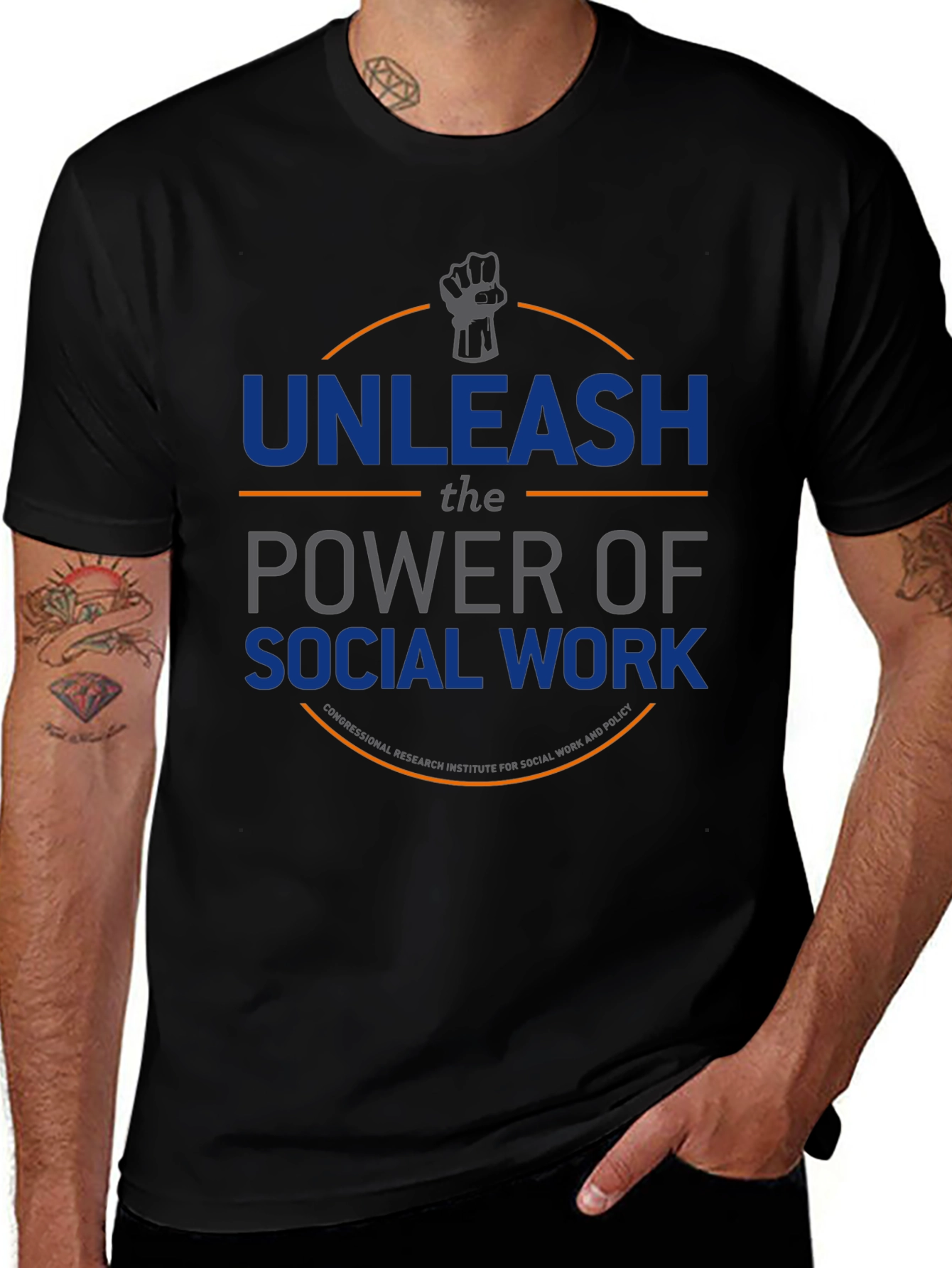 Unleash the Power Social Work T-Shirt