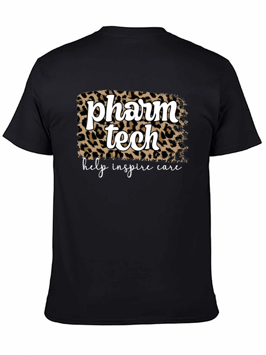 Pharm Tech Leopard Print T-Shirt