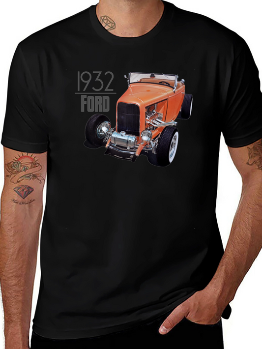 1932 Ford Hot Rod Graphic Tee - Classic Car Shirt