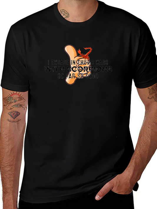 Engage in Thumb Wars with Scorpions T-Shirt