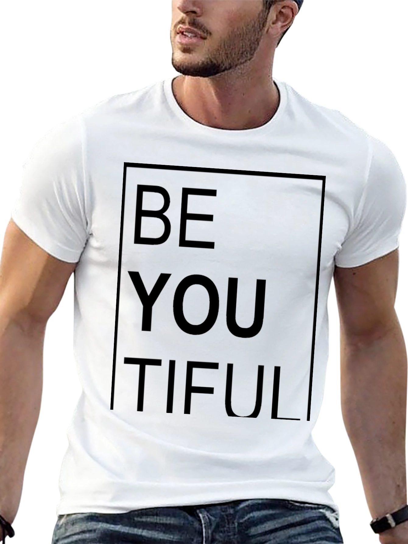 Be YOU tiful Graphic Tee - Black Unisex T-Shirt