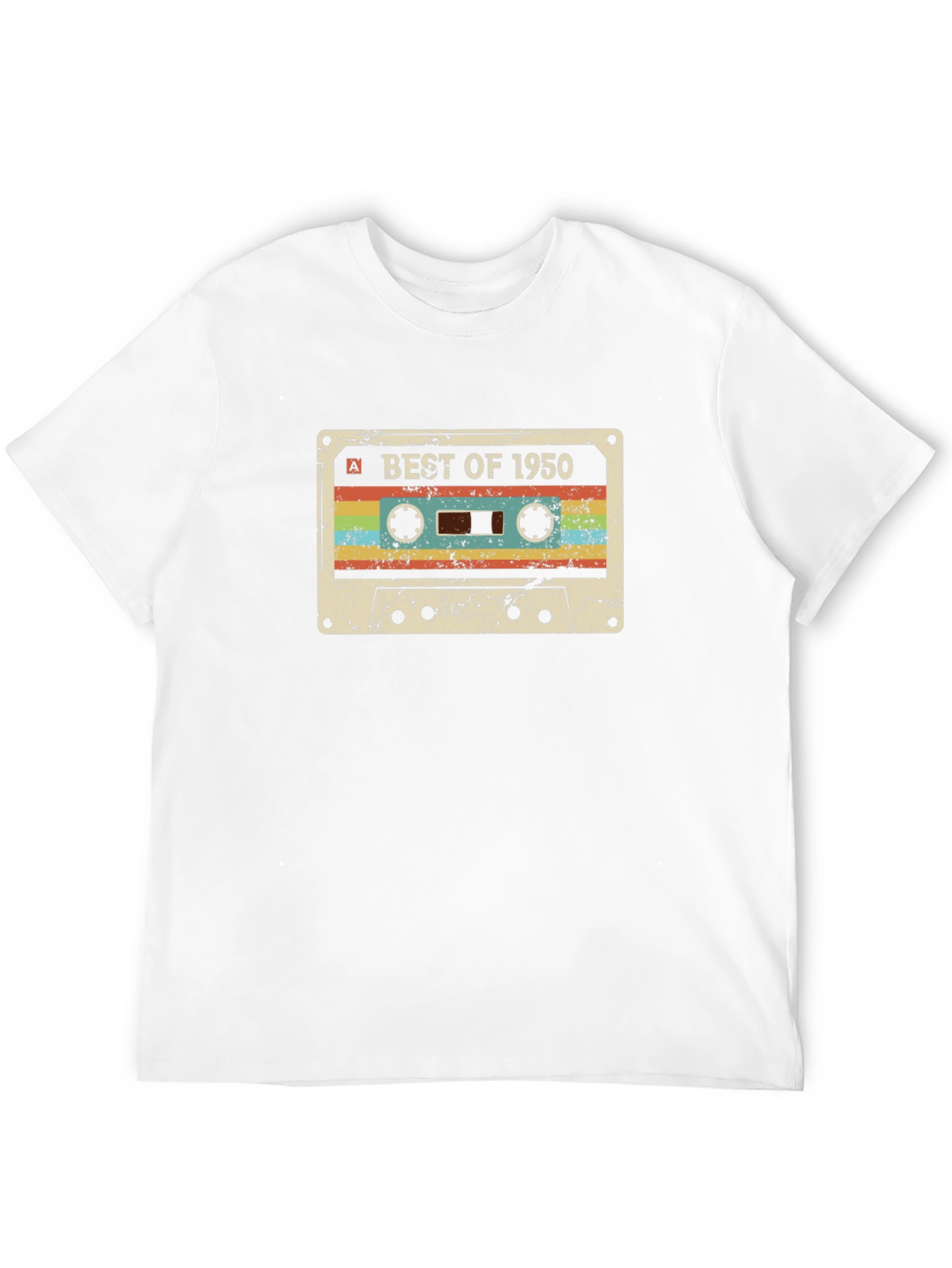 Retro Best of 1950 Cassette Graphic T-Shirt