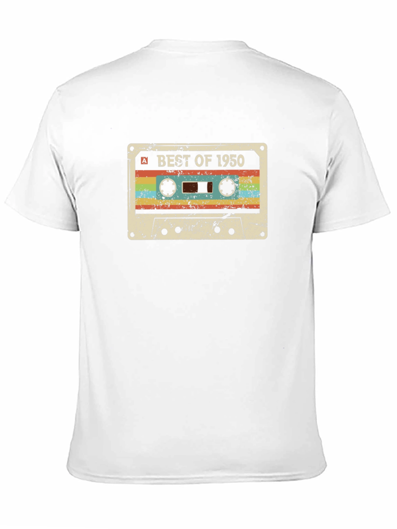 Retro Best of 1950 Cassette Graphic T-Shirt