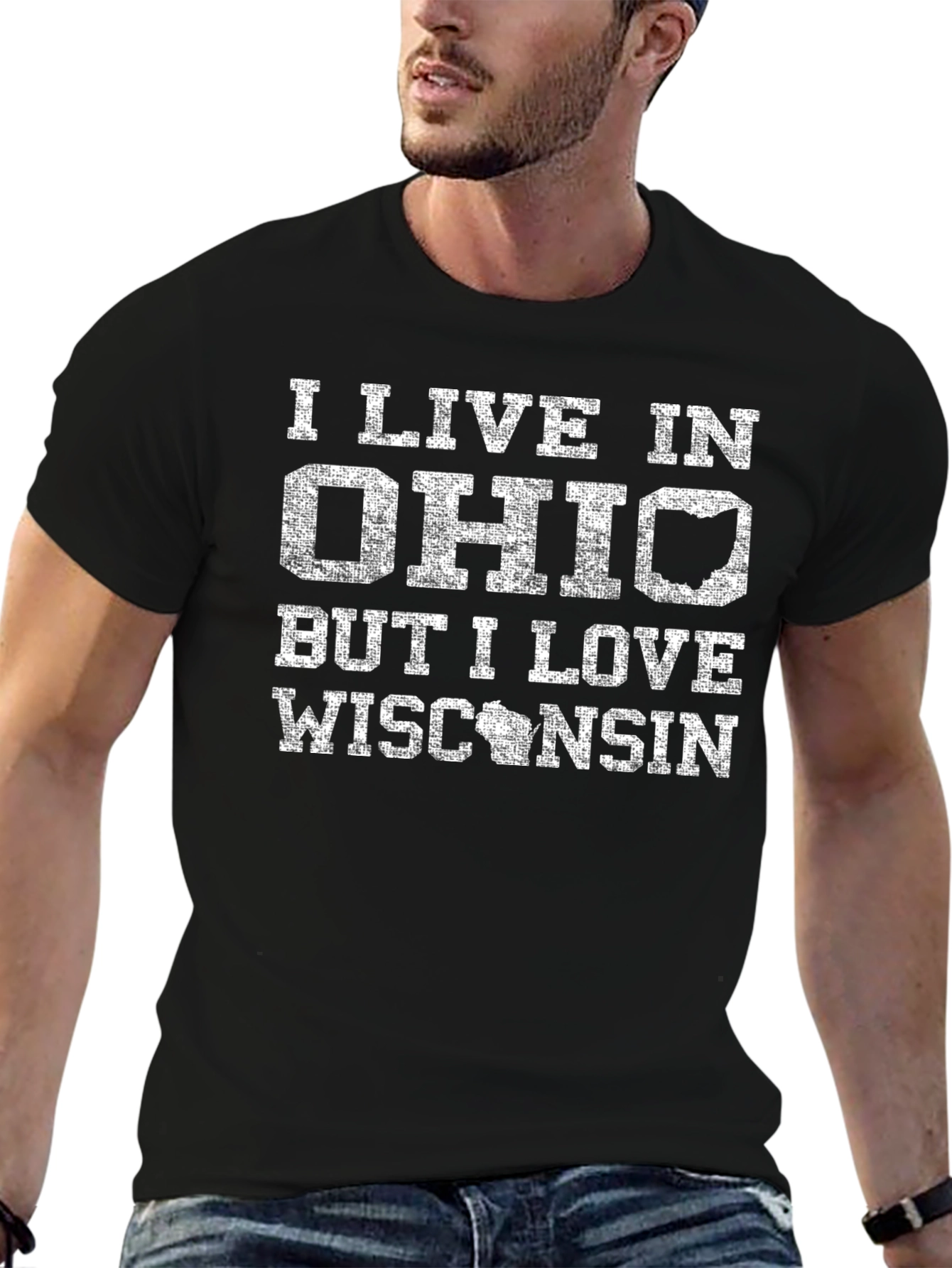 Ohio vs Wisconsin Novelty T-Shirt