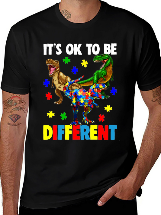 Its Ok To Be Different Autism T-Shirt