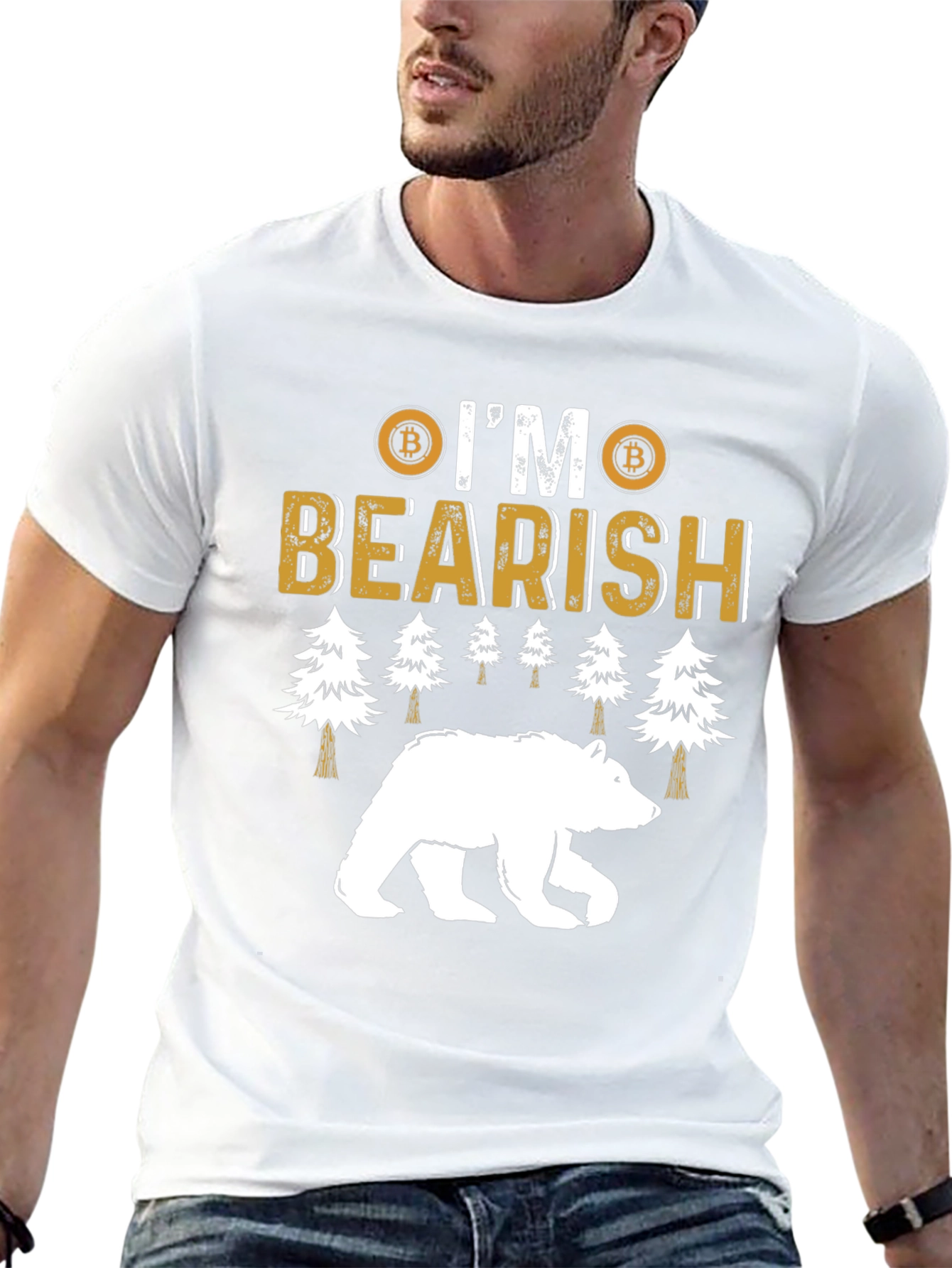 Bitcoin Bearish T-Shirt - Crypto Investor Tee