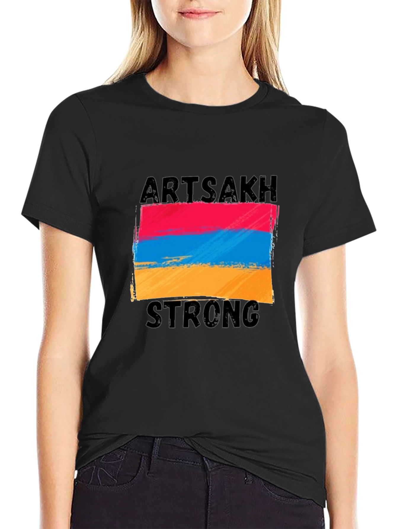 Artsakh Strong Graphic Tee - Patriotic Shirt