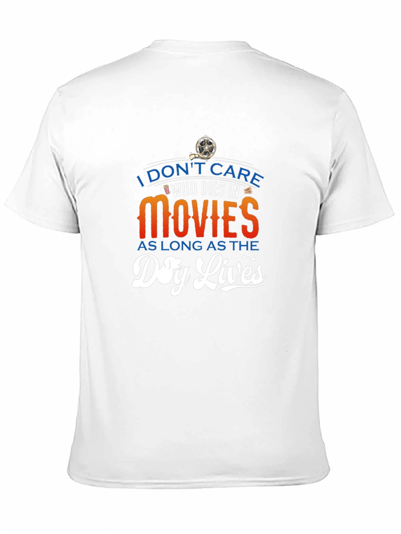 Movie Lover Graphic Tee - Dog Lives