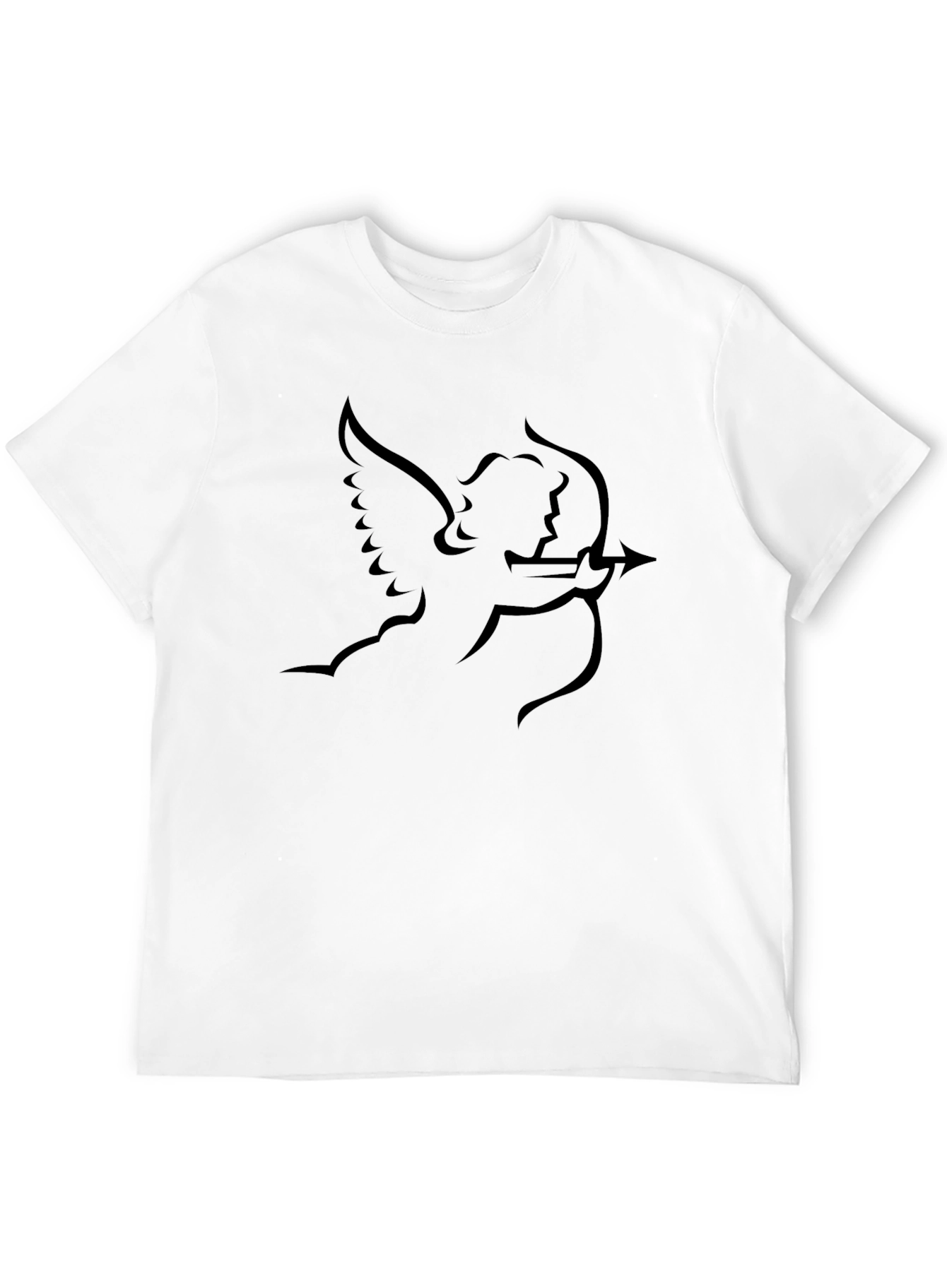 Cupid Graphic Black T-Shirt