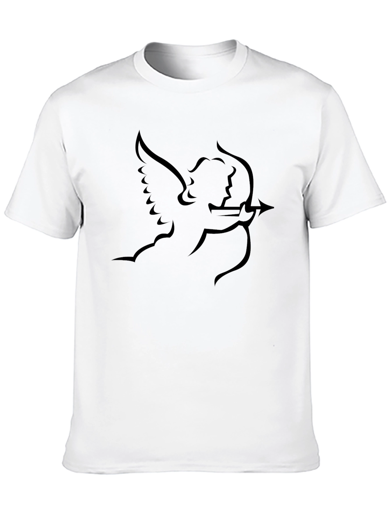 Cupid Graphic Black T-Shirt