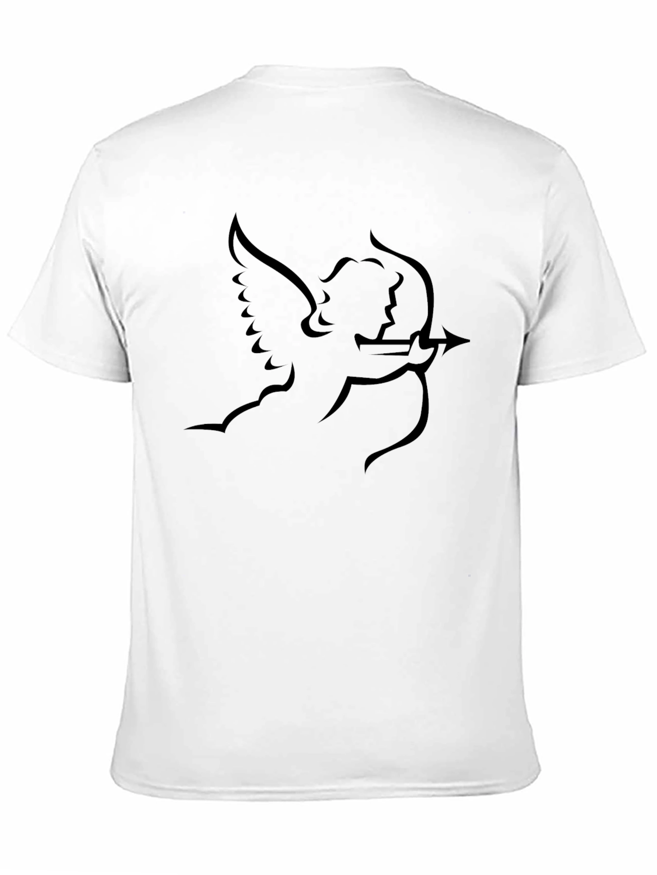 Cupid Graphic Black T-Shirt