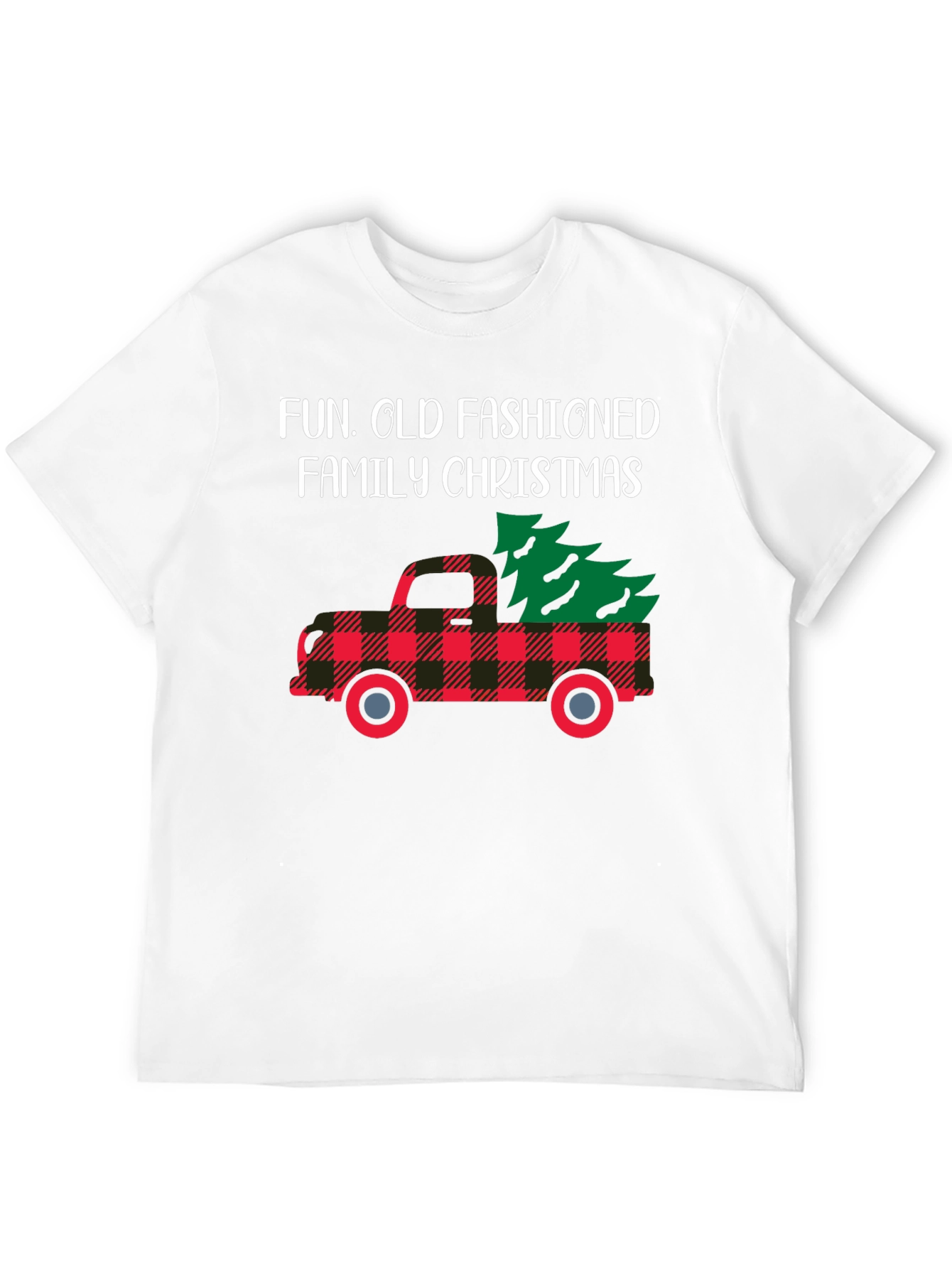 Fun Old Fashioned Family Christmas T-Shirt