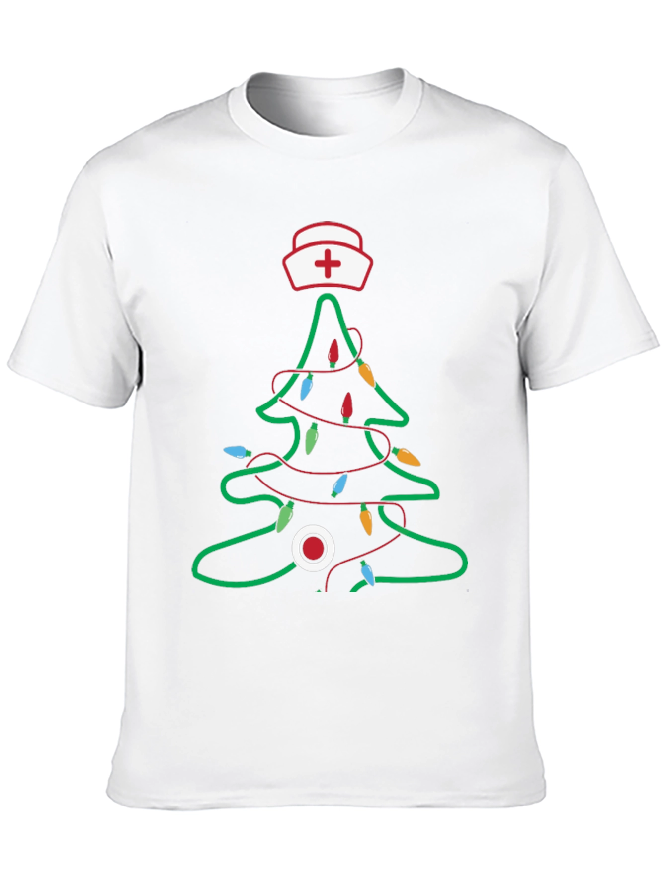 Nurse Christmas Tree T-Shirt