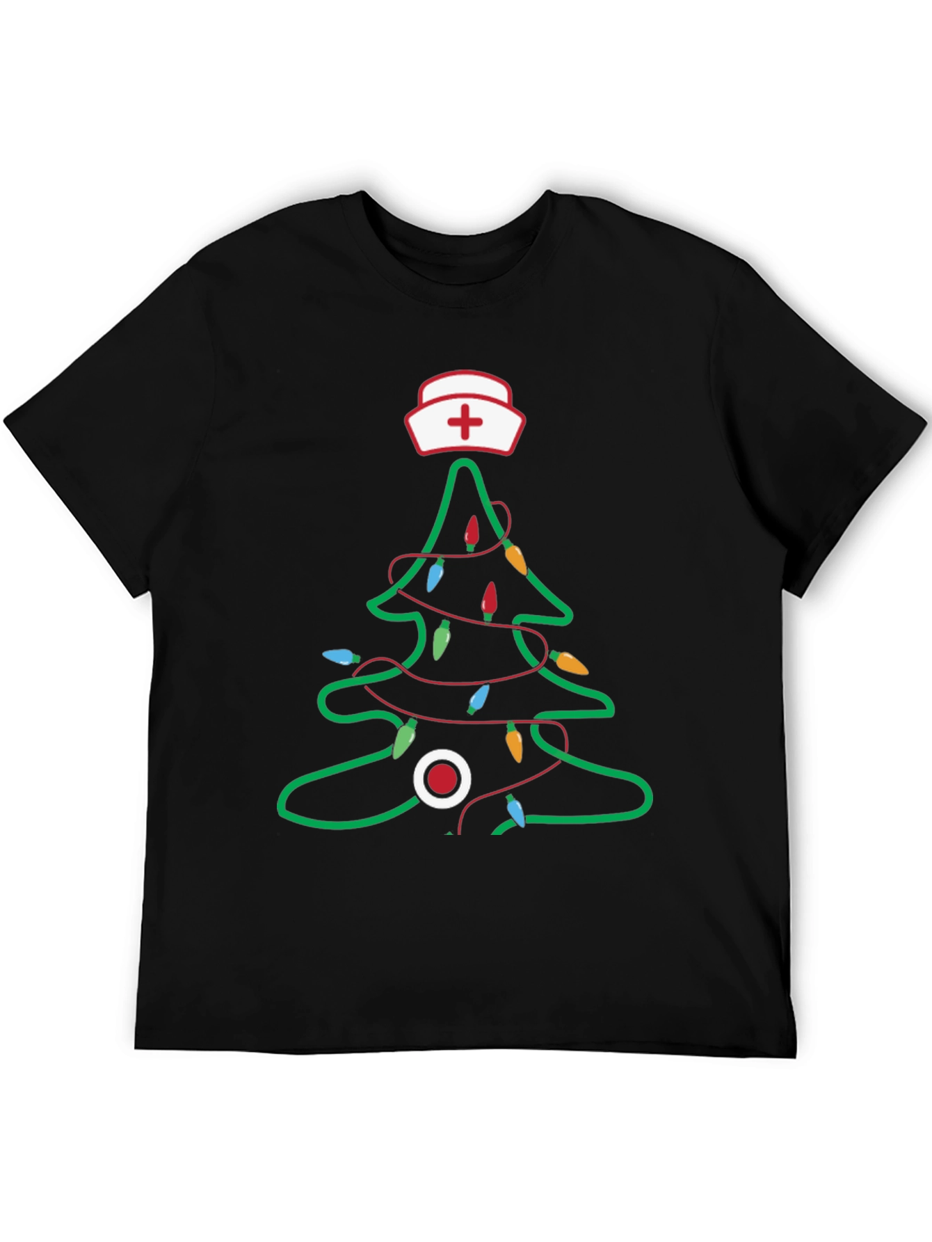 Nurse Christmas Tree T-Shirt