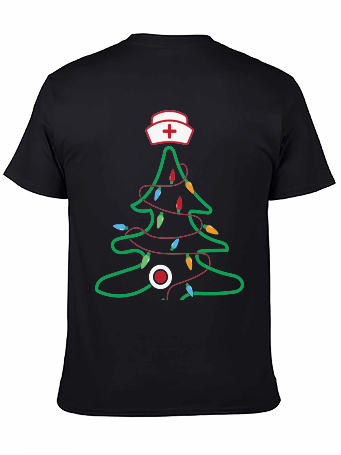 Nurse Christmas Tree T-Shirt