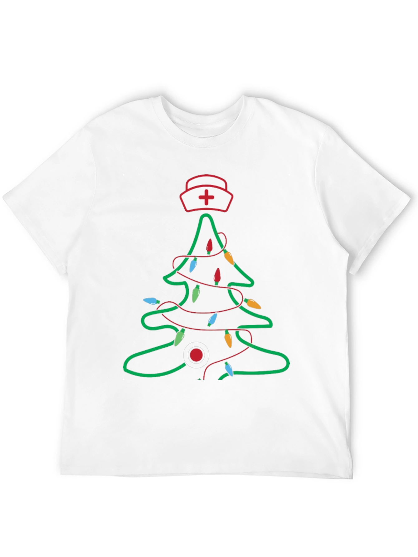 Nurse Christmas Tree T-Shirt