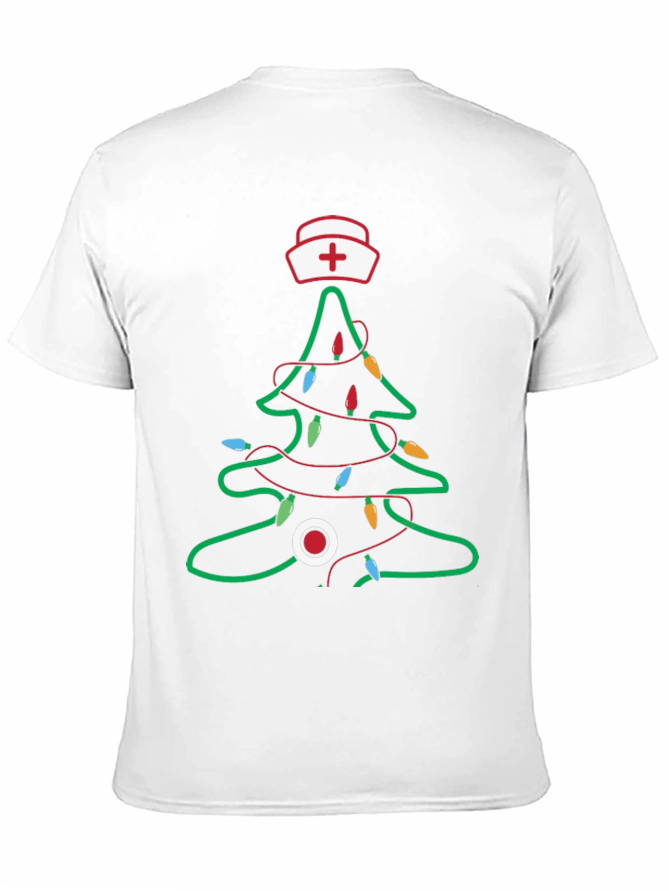 Nurse Christmas Tree T-Shirt